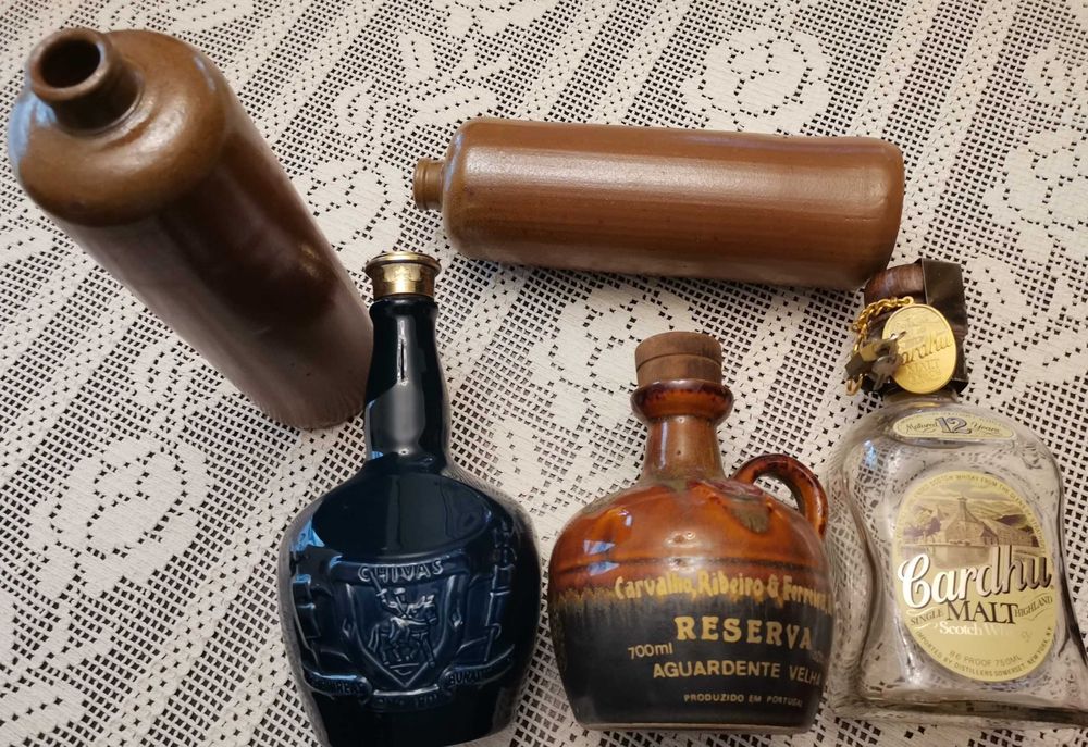 Duas Garrafas Gasosa La Casera e outras para coleção - Vintage