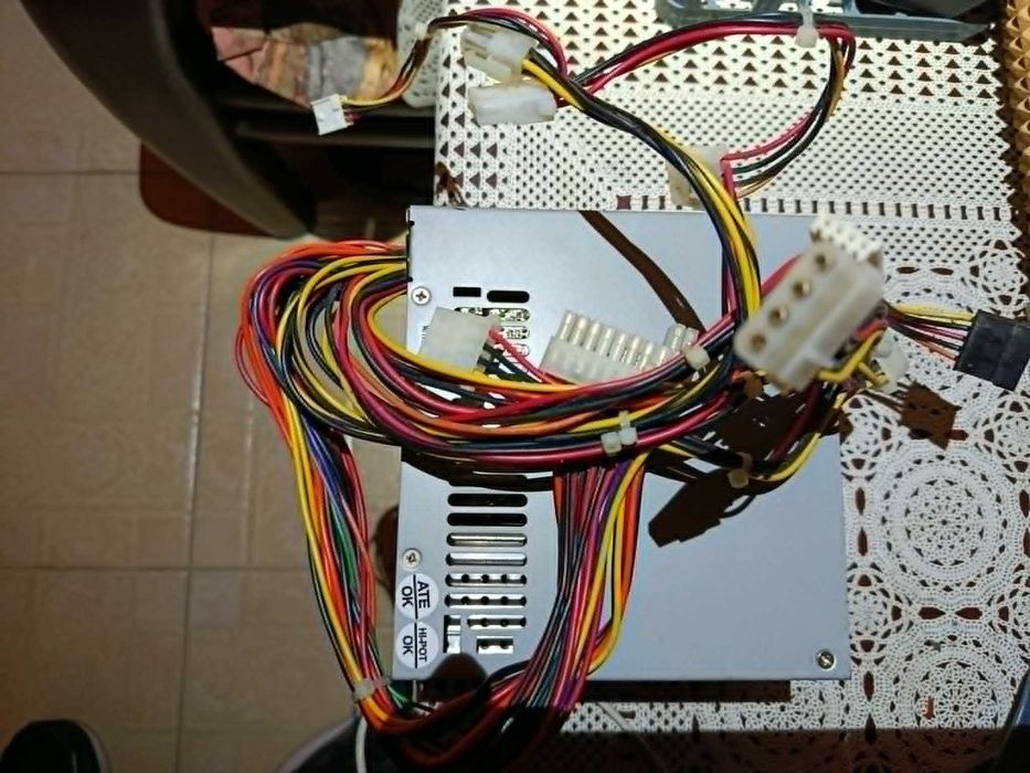 Корпус ПК. Блок живлення AOpen model Z350-08ATA.