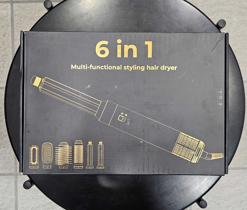 Suszarka do włosów 6w1 Suszarka jonizująca, Stylizator do włosów