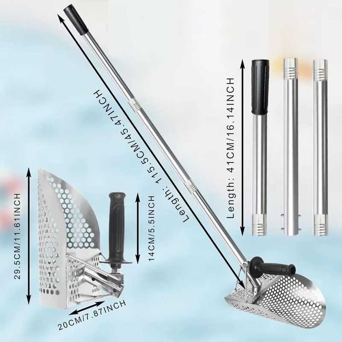 łopata sito czerpak przesiewacz sand scoop do poszukiwań