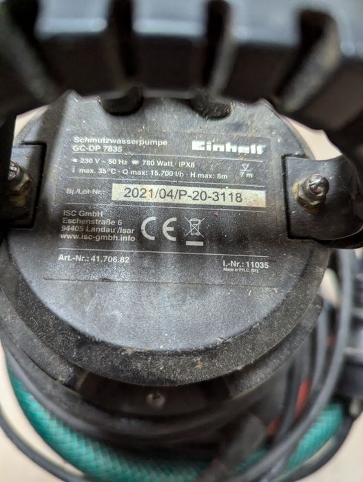 Bomba submersível Einhell