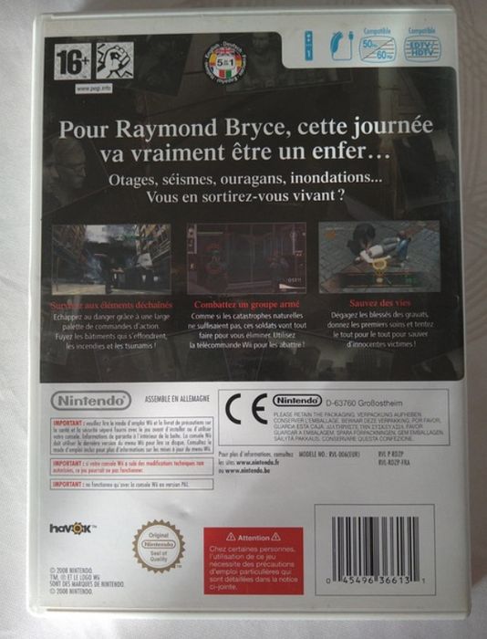 Disaster day of crisis nintendo wii