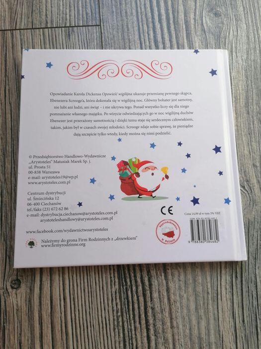 Książka Opowieść Wigilijna