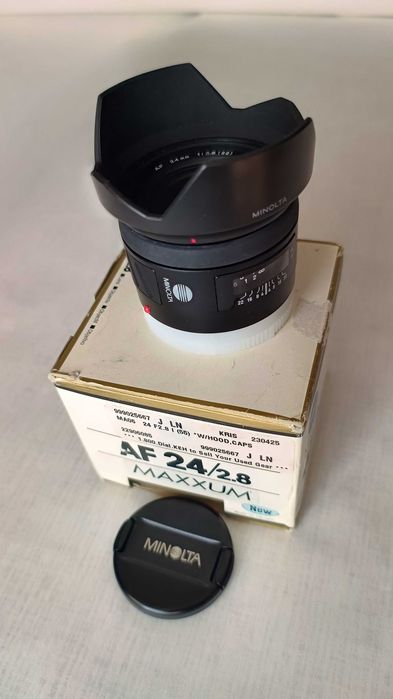 Продам свій об'єктив Minolta AF 24/2,8 для системи SonyA