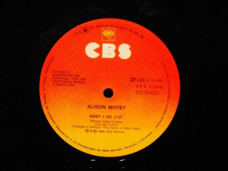 Alison Moyet - Lp 45 rpm vinil