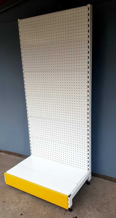 Торговый стеллаж витрина односторонний пристеновой модерн бу