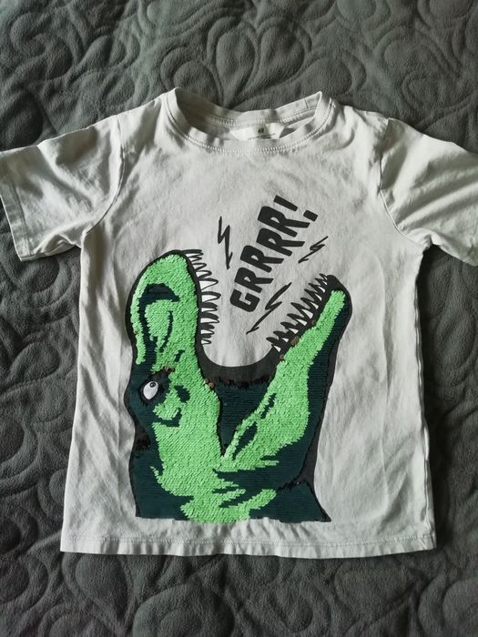 T-shirt chłopięcy H&M roz. 122-128cm