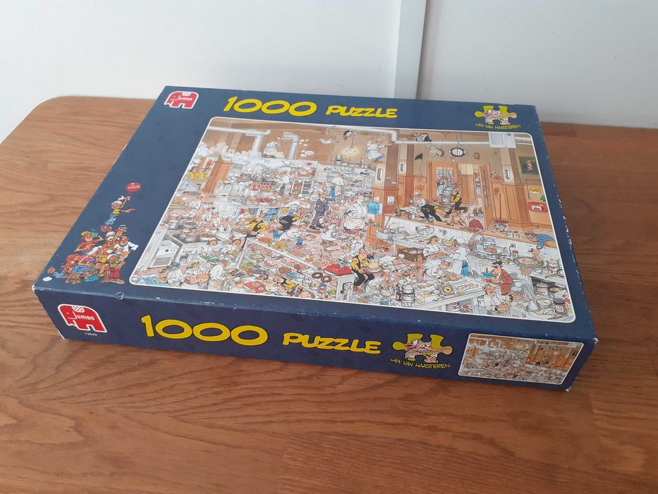 Puzzle Jumbo van Haasteren 1000 - KUCHNIA ( kompletne, SUPER ZABAWA )