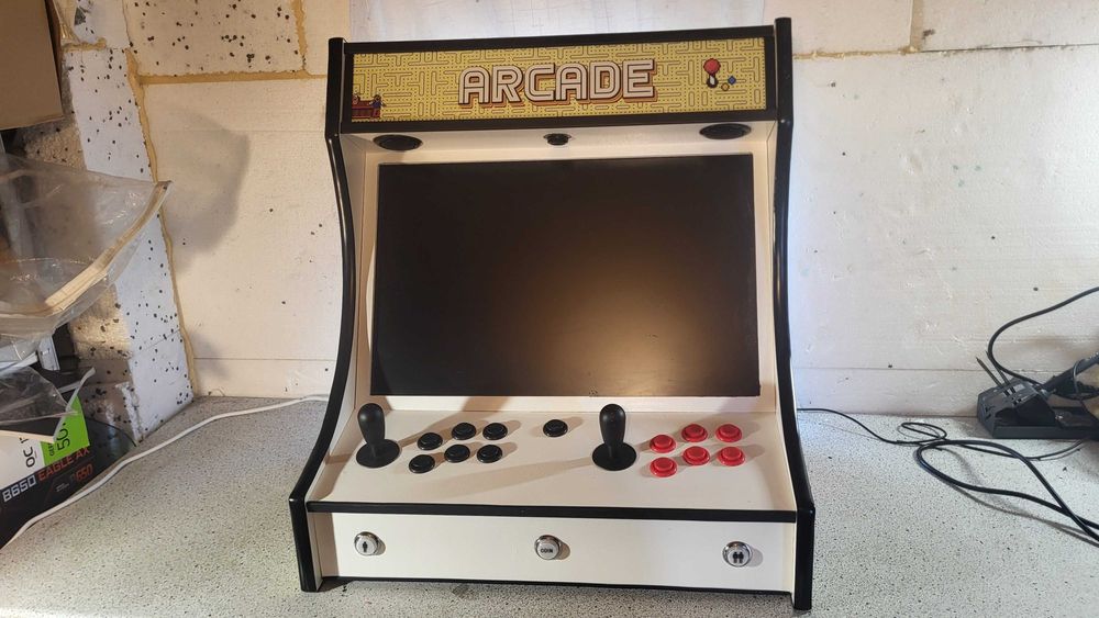 Automat Bartop Arcade  unikatowy zbudowany własnoręcznie 26 800 Gier
