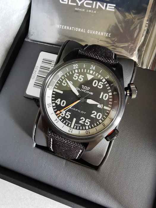 Zegarek Glycine Airpilot GMT GL0435 44 mm
