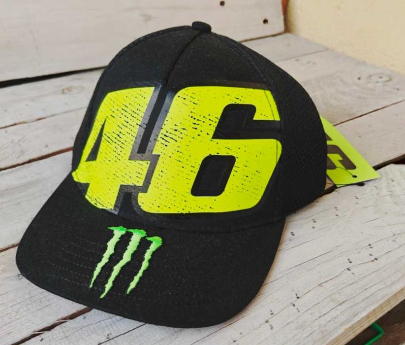 Oficjalna czapka z daszkiem VR46 Valentino Rossi x Monster Energy Trucker MOMCA434804