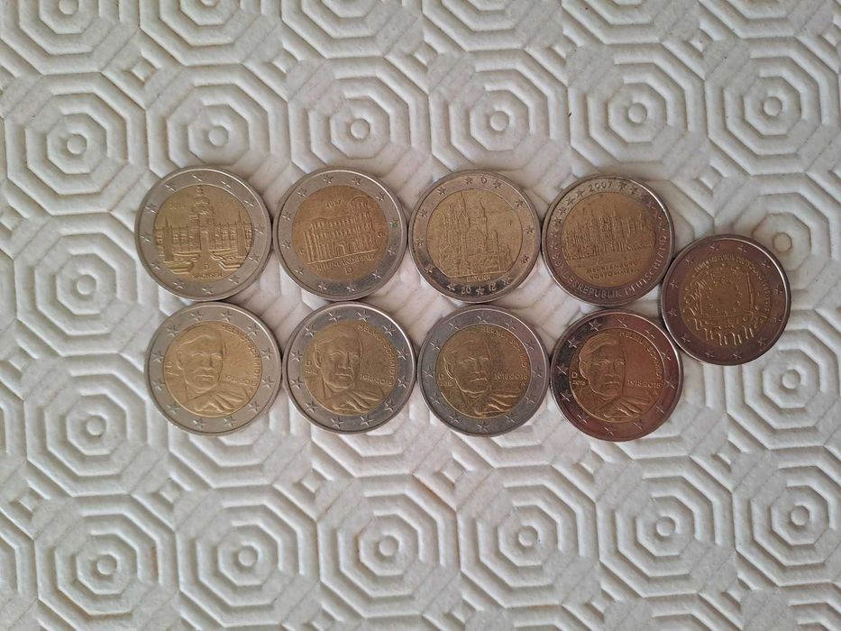 Troco moedas 2€ comemorativas