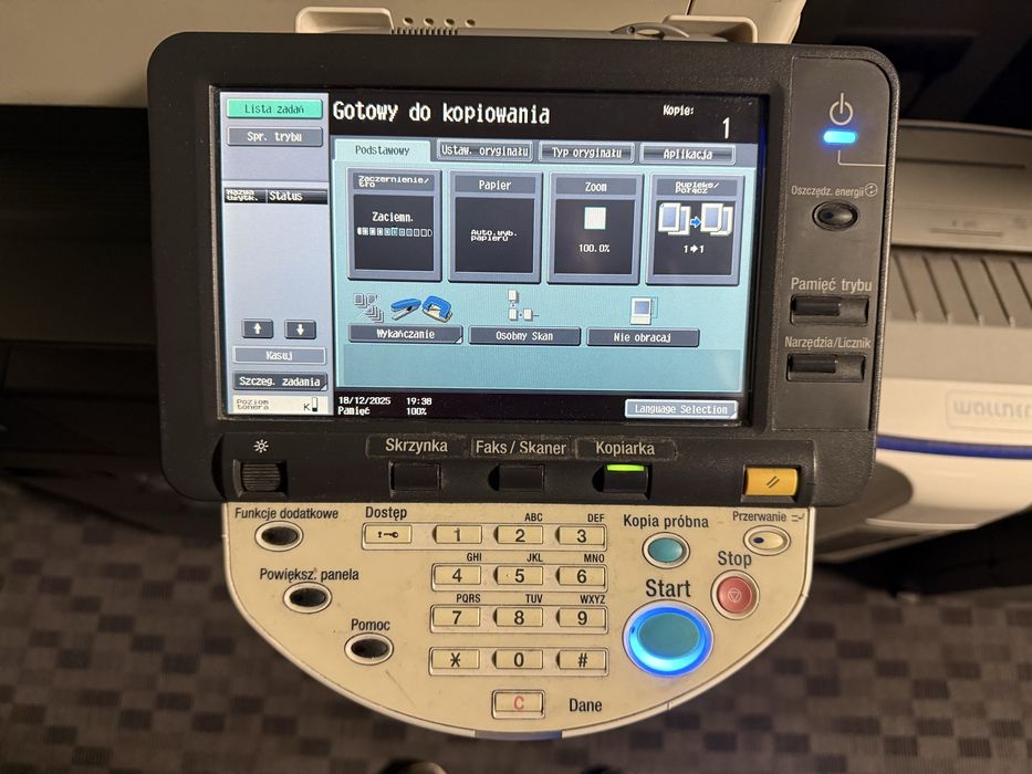 Drukarka Kopiarka Maszyna Wielofunkcyjna ksero, skan A4 A3