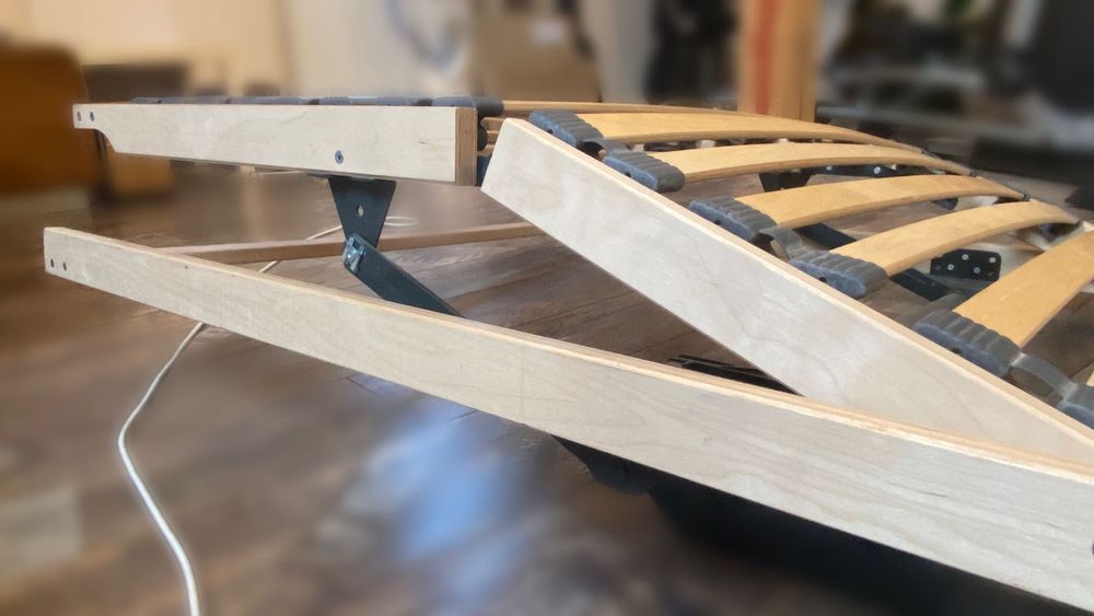 Stelaż żebrowy łóżka 90x200cm na pilota