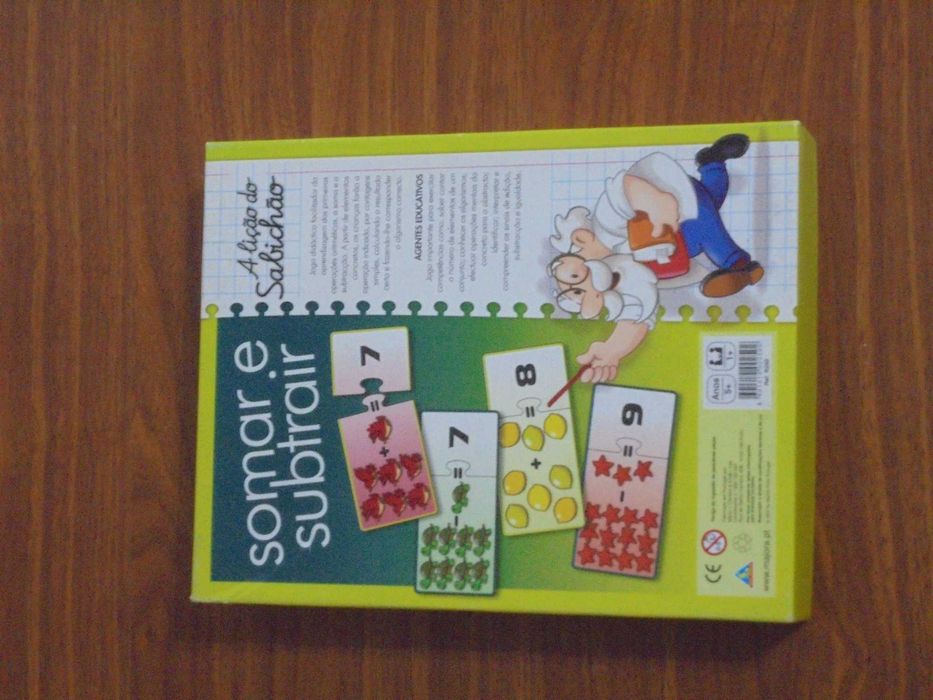 Puzzle “Puzzle Somar e Subtrair”, a lição do sabichão, da MAJORA