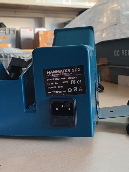 Cyfrowa stacja lutownicza Hanmatek SD2 60W - Regulacja temperatury