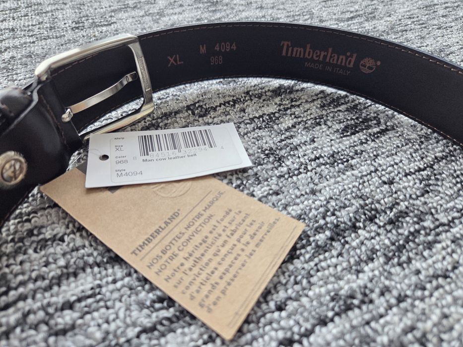 Brązowy pasek męski Timberland rozm. XL Nowy