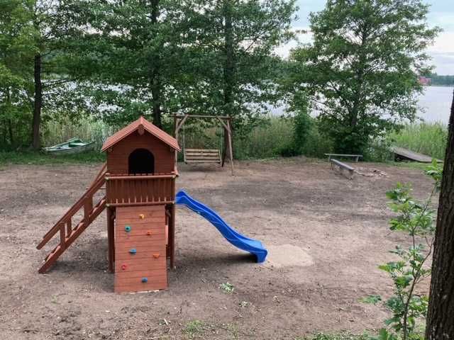 Dom na Mazurach bezpośrednio nad  jeziorem balia sauna WOLNY WEEKEND