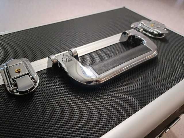 Kuferek Walizka Kosmetyczka Organizer Składany Duży na Lampe UV XXL