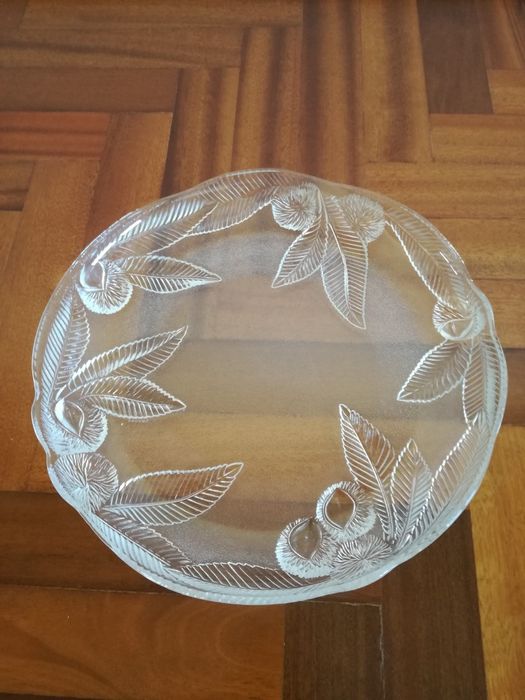 Prato bolo/decorativo novo