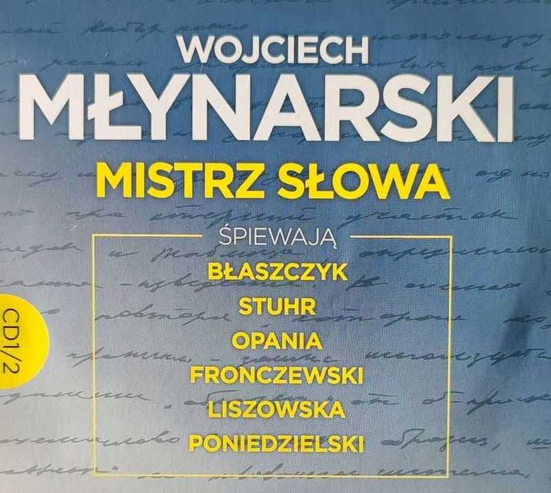 Wojciech Młynarski Mistrz Słowa 2CD Komplet FOLIA NOWE