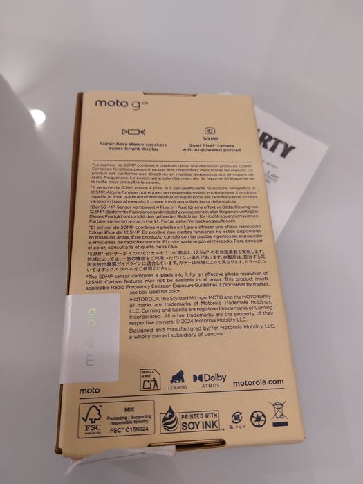 Motorola g05 128/4 com garantia
