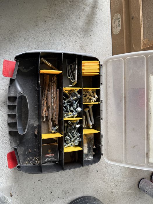 Caixas para parafusos com divisorias 3 caixas