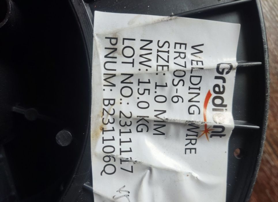 Проволока обмеднённая градиент сварочная  1 мм