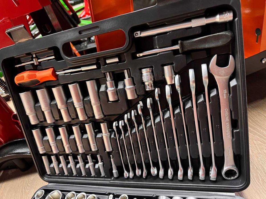 Набір ручного інструменту 219 шт. KD1047 набір ключів головок