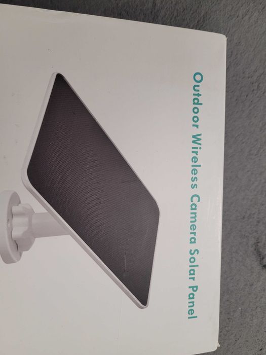 2x panel solarny do kamer