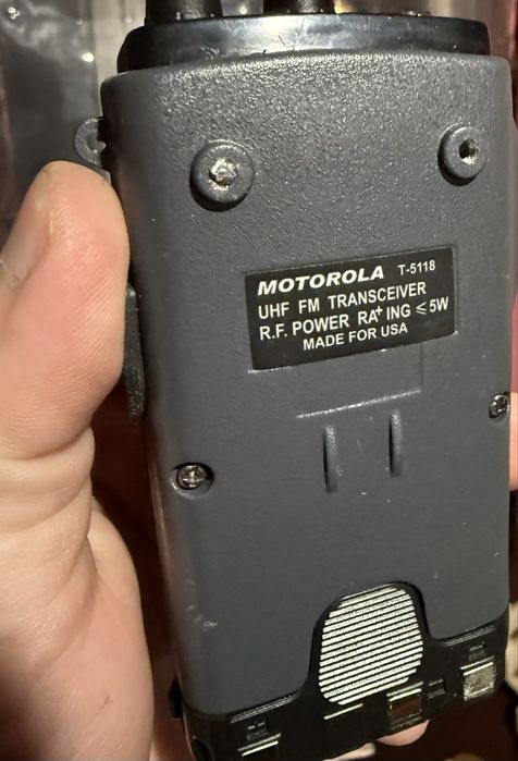Motorola T5118 радіостанція