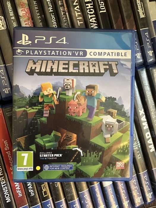 Gry Ps4 slim Pro VR move Ps5 minecraft fifa Sprzedam zamienię