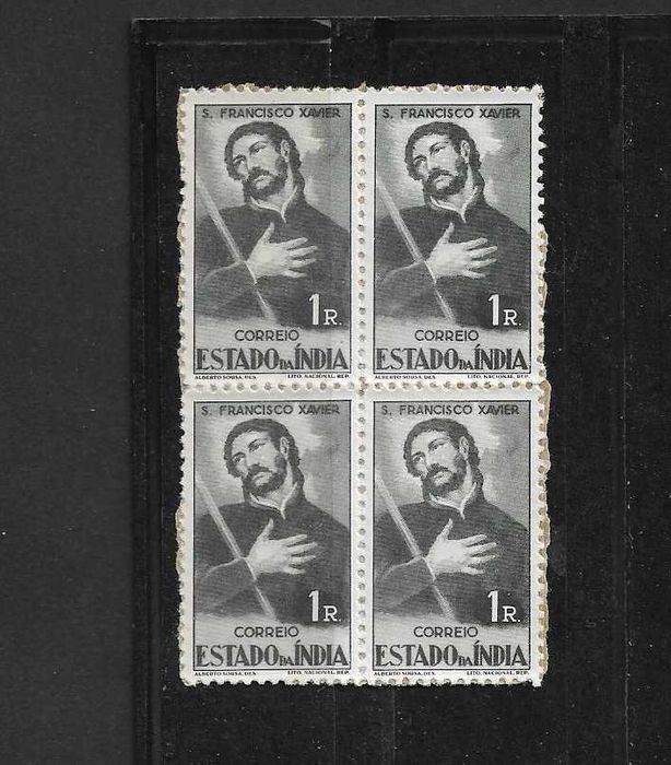 Quadra nova. Ex-Colónia da índia 1946