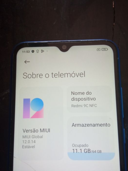 Xiaomi Redmi 9C modelo m2006c3mng usado