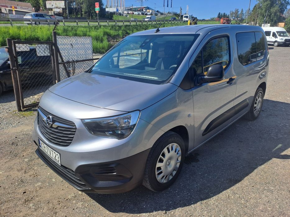 OPEL/Combo/Doblo/ORYGINAŁ/2020r/SALON/1.5/102KM/LIFE/5Osob/Klimatyzacja/Radar/Tempomat/Fvat/23%OKAZJA!