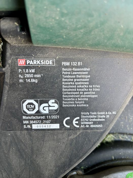 2x Kosiarka spalinowa Parkside PBM 132 B1