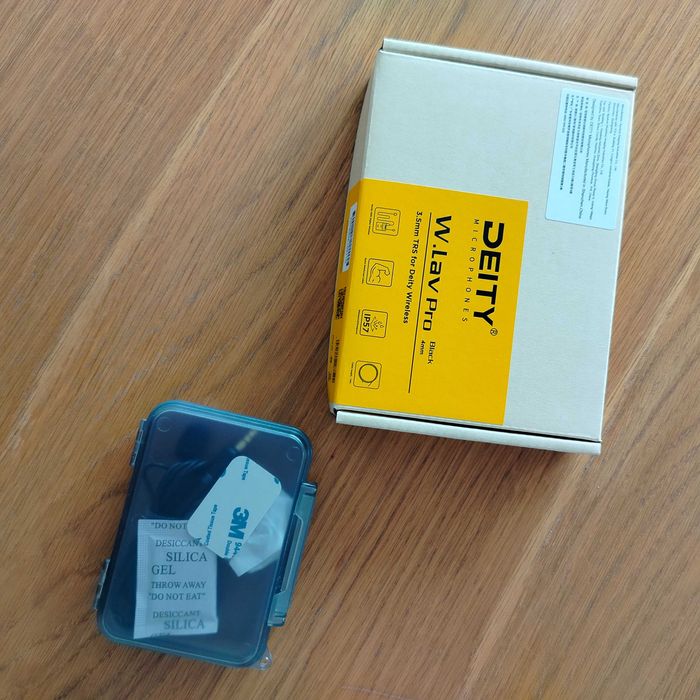 Deity W.Lav Pro 3.5mm TRS Mic Lavalier Lapela Microfone, Alternativa ao Sanken COS 11D NOVO