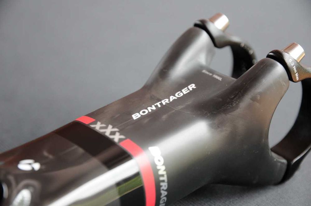 mostek BONTRAGER XXX, 120mm, 7st, Carbon, tytanowe śruby !!!