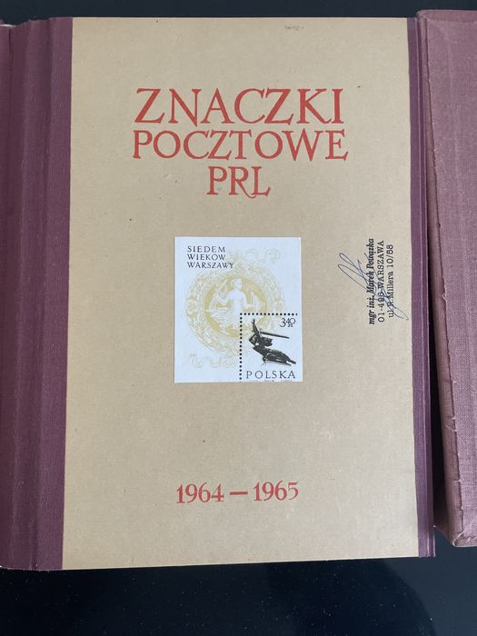 Klaser znaczki pocztowe polski ludowej