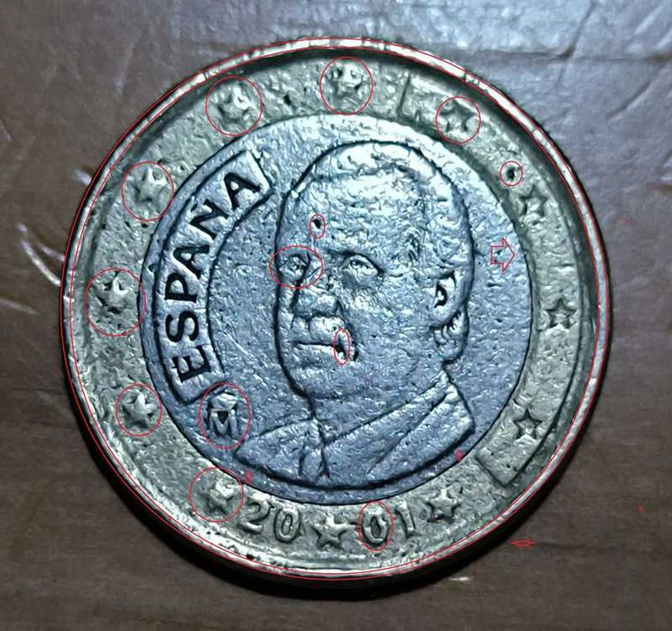 1 euro de 2001 rarissima para colecionadores