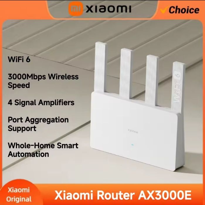 роутер Xiaomi AX3000T; BE3600