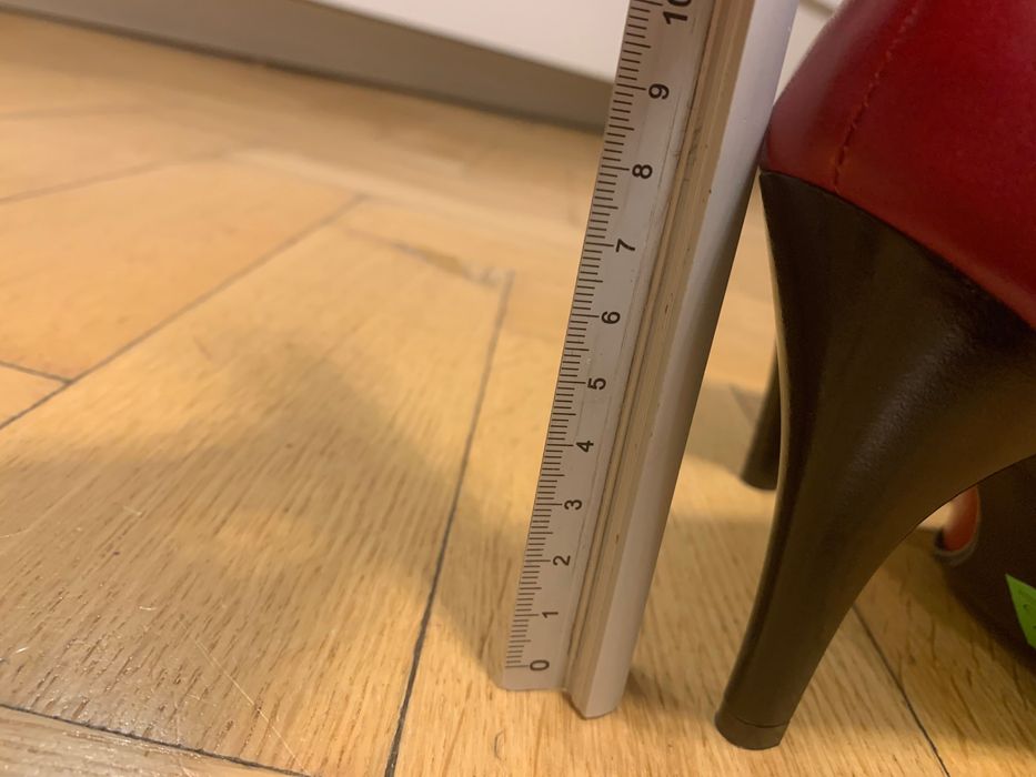 Skórzane szpilki VERONICA ROSELLE Buty damskie 38r