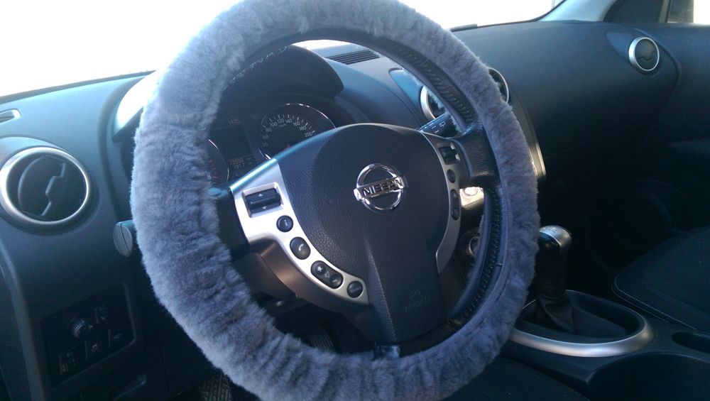Оплётка Обплетення чехол на руль авто Натуральна  Овчина