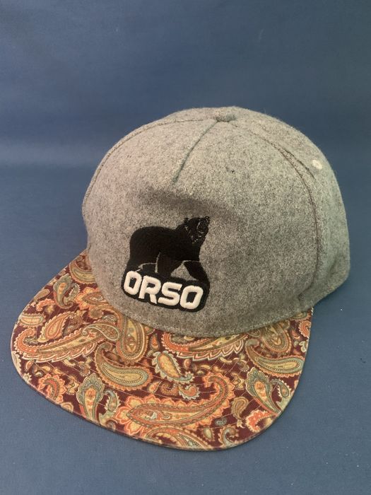 Czapka z daszkiem  Niedzwiedz Popiel Firma Orso
