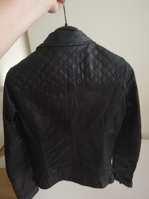ramoneska ZARA s 36 100% skóra cielęca ramoneska s 36 ZARA biker TRF s