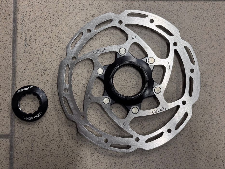 Nowa tarcza hamulcowa Tektro TR 160-35 Center Lock 160mm