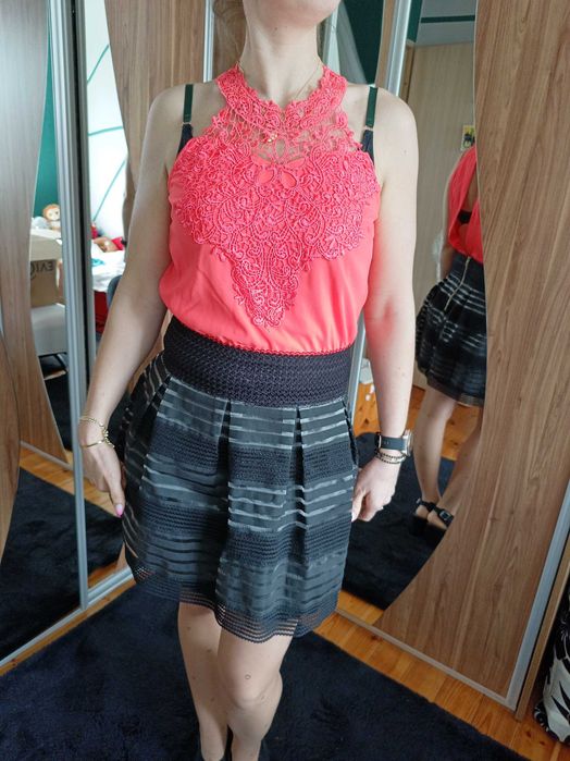 Elegancka suknia damska idealna na lato w rozmiarze l