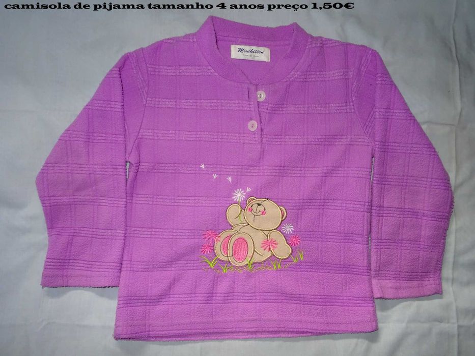 camisolas criança de 6 a 12 meses e 4 a 6 anos outono/inverno