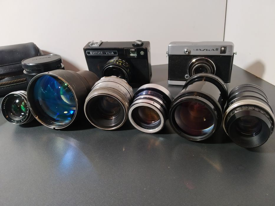 Фотоаппарат + Объективы Юпитер 8м Гелиос 44 F-92