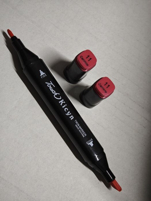 Mazaki markery flamastry akrylowe 168 sztuk dwustronne